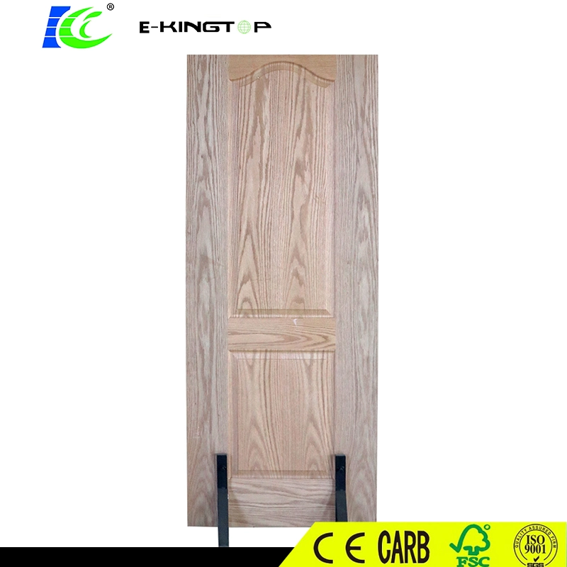 Factory Price Melamine or Veneer Moulded HDF Door Skin with 3.0-4.0mm