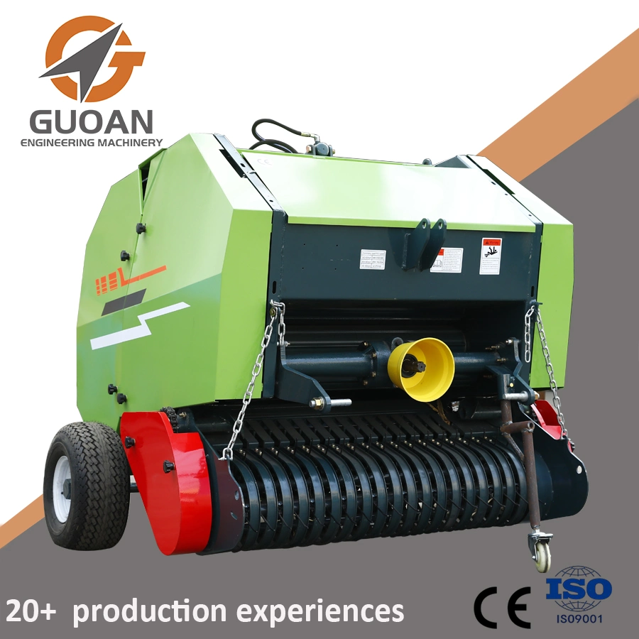 Guoan Best Quality 850 Round Baler Supplier Wholesale/Supplier Cheap Agriculture Products Balers Seller New Mini Round Farm Tractor Baler Machine