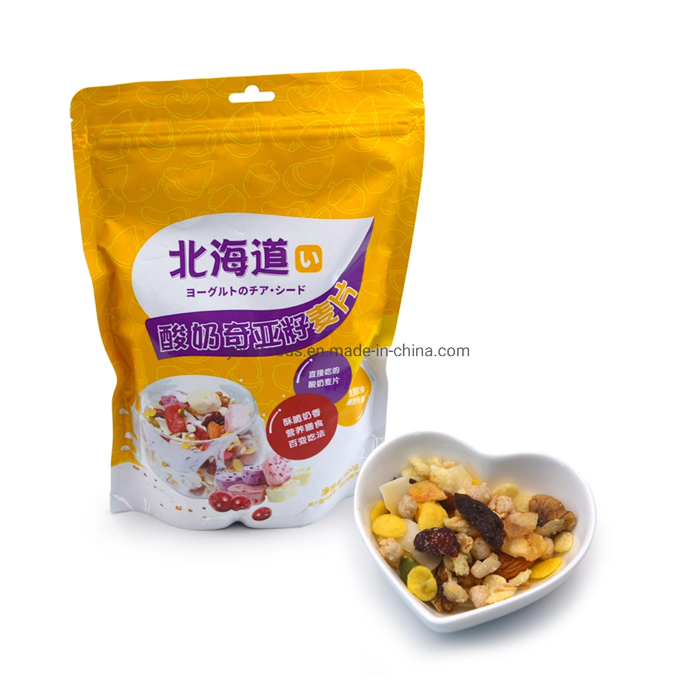 Wholesale/Supplier Oatmeal Crispy with Dried Fruit and Nuts Instant Snack Food