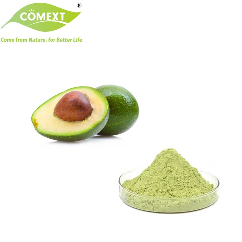 Comext Food Grade Skin Whitening humectar Cosméticos Alimentos Aditivos Aguacate Extracto de polvo de jugo