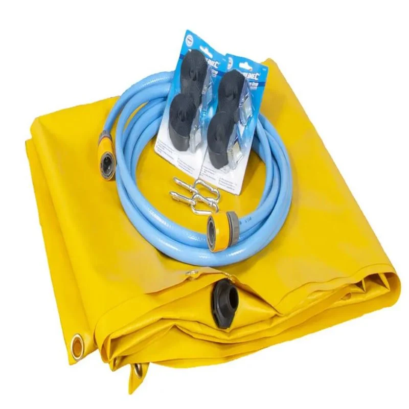 HDPE Anti-Leak Waterproof Yellow/White/Black Drain Tarp for Ceiling Roof