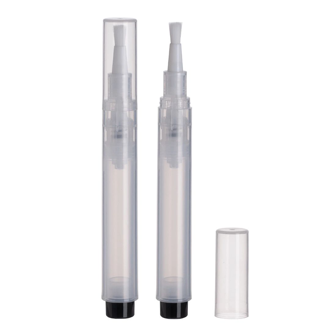 10ml Transparent Makeup Rotary Pen Tube Makeup Empty Pen Tube Nail Nutrition Oil Packaging Material Nail Nutrition Oil Travel Split Pen