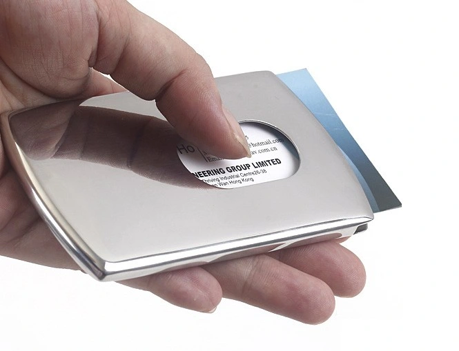 New Stainless Steel Business Card Holder Name Card Holder