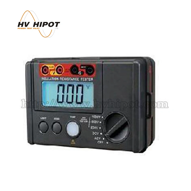 HVHIPOT Digital Insulation Resistance Tester/ Resistance Measurement Instrument 250V 500V 1000V