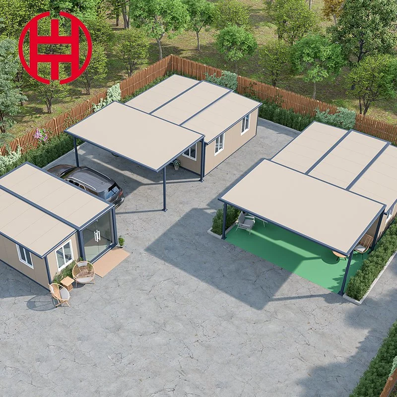 2 Bedroom Design Prefab Folding Container Homes for Sale