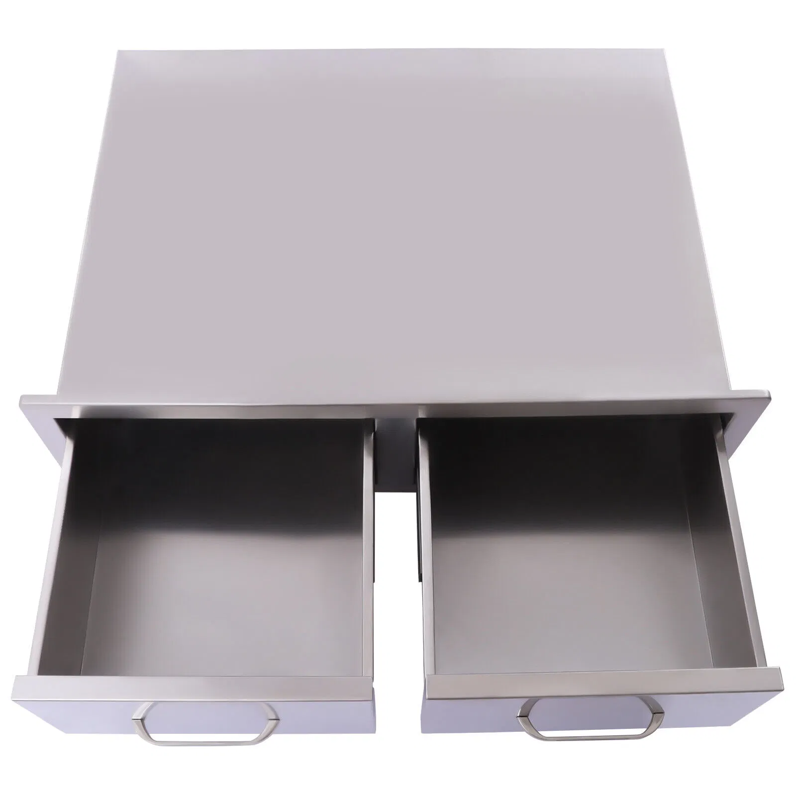 OEM ODM BBQ Island Outdoor Kitchen Stainless Steel Horizontal Double Drawer