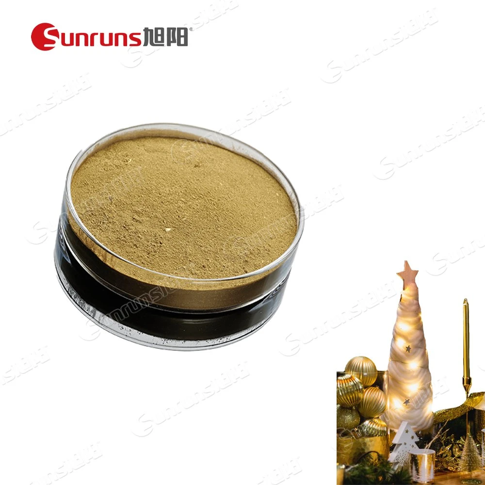 Pigments Suppliers Chrome Effect Gold Bronze Powder Pigment for Printing Ink