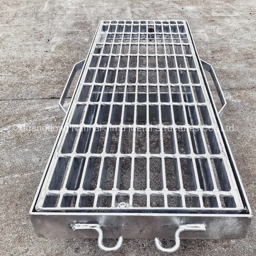 Jimu Drainage Steel Grating Hot DIP Galvanized Manhole Cover