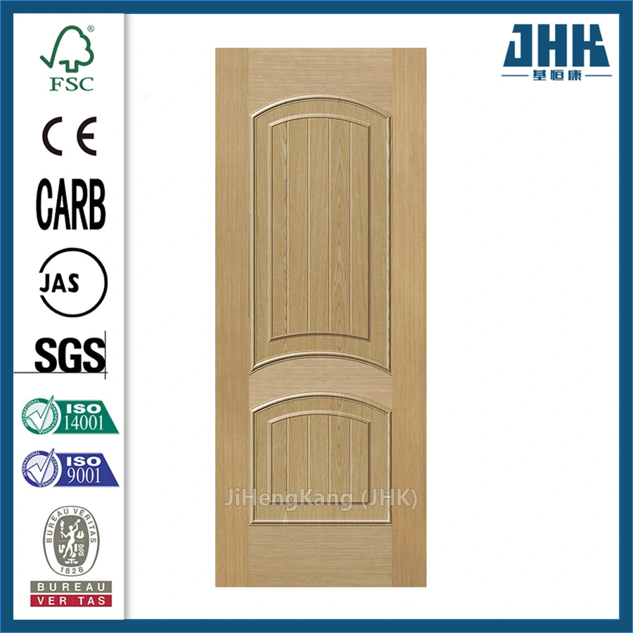 Jhk madera MDF Precio de la piel de la puerta de chapa de madera contrachapada