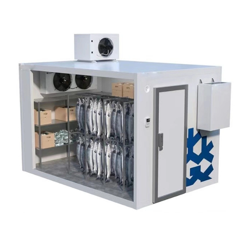 Personalizar los pequeños equipos de refrigeración Coldroom caminar en un cuarto frío frío Storag frutas y verduras