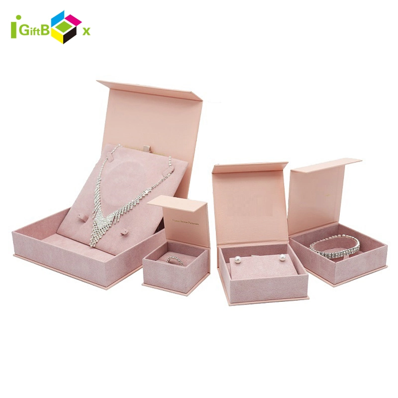 Hot Sale Box Chain Necklace Bracelet Handcraft Jewelry Fashion Design Luxury Packaging Gift Box Jewelry