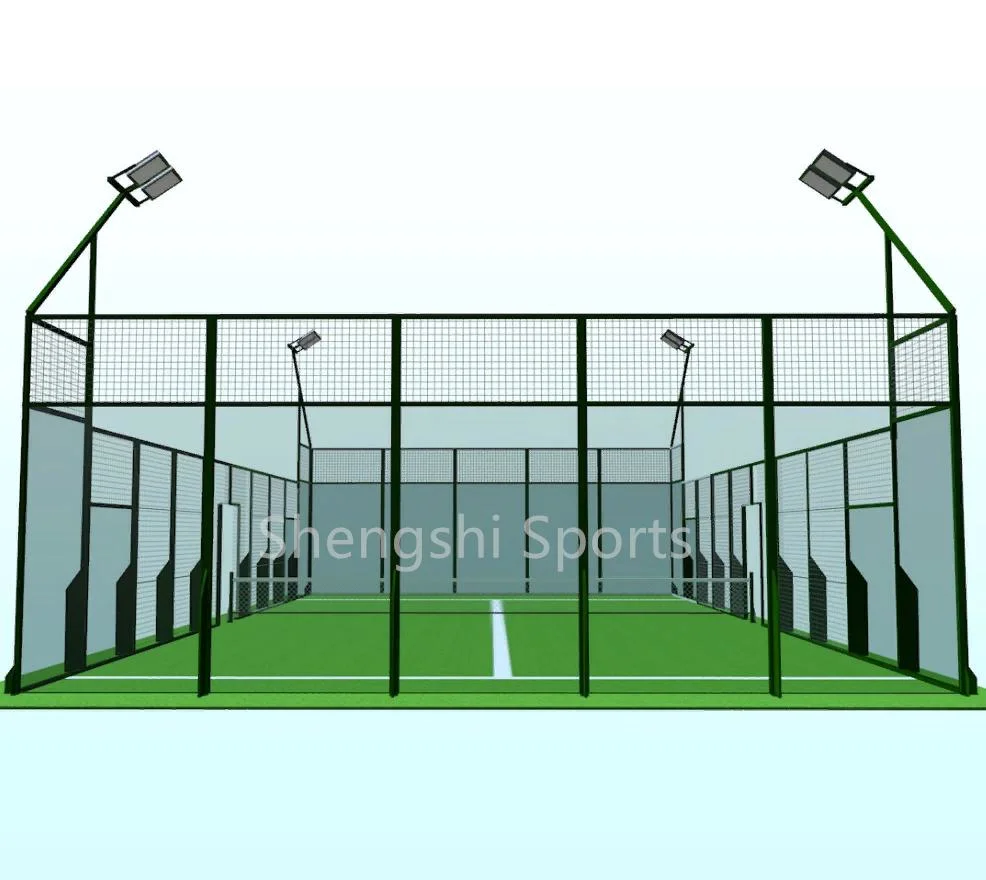 Italian Design Padel Court Indoor Outdoor Sport Count Beliebte Paddel Tennisplatz