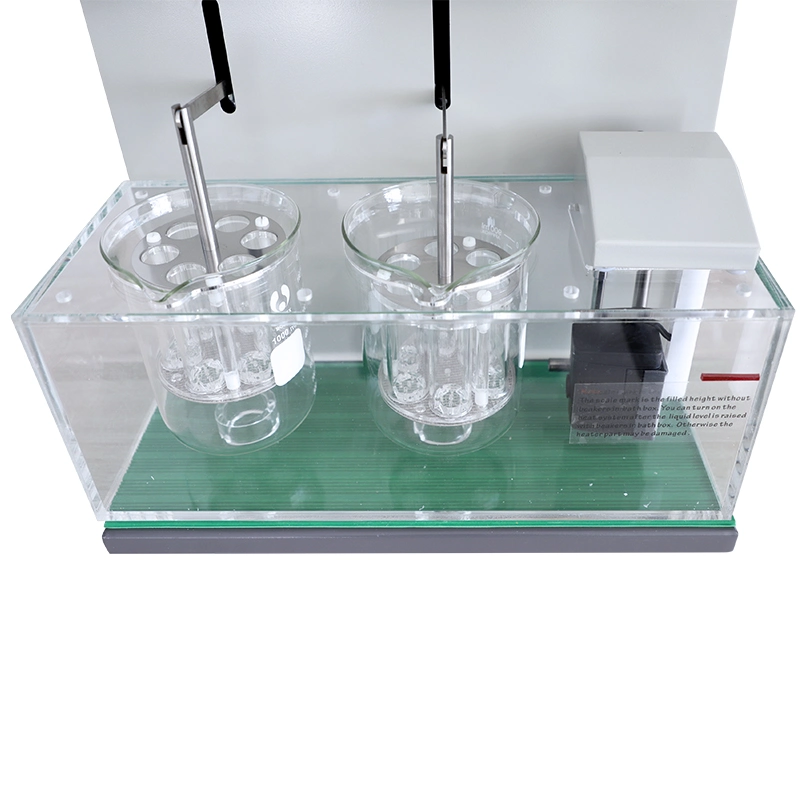 Automation Double Cup Pharmaceutical Disintegration Tester Used in Lab