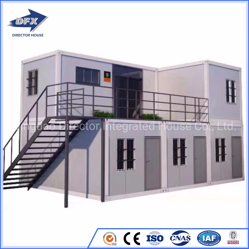 Luxury Flat Pack Steel Mobile Portable Prefabricated Home Prefab House