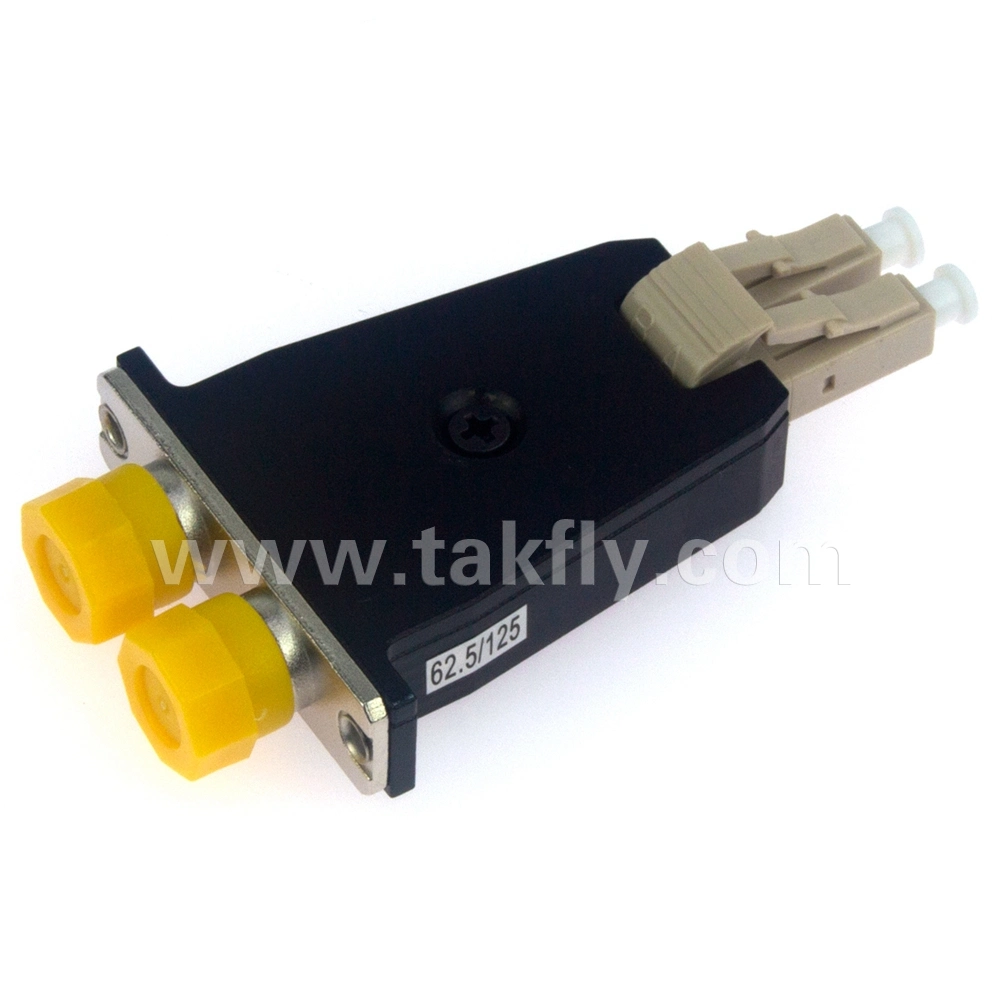 Adaptateur mâle à femelle LC à fibre optique SC Adaptateur hybride