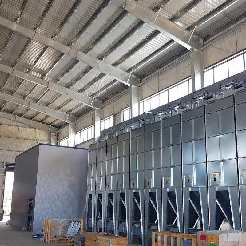 Construção de Estruturas de Aço Galvanizado Pre-Engineered Ware House