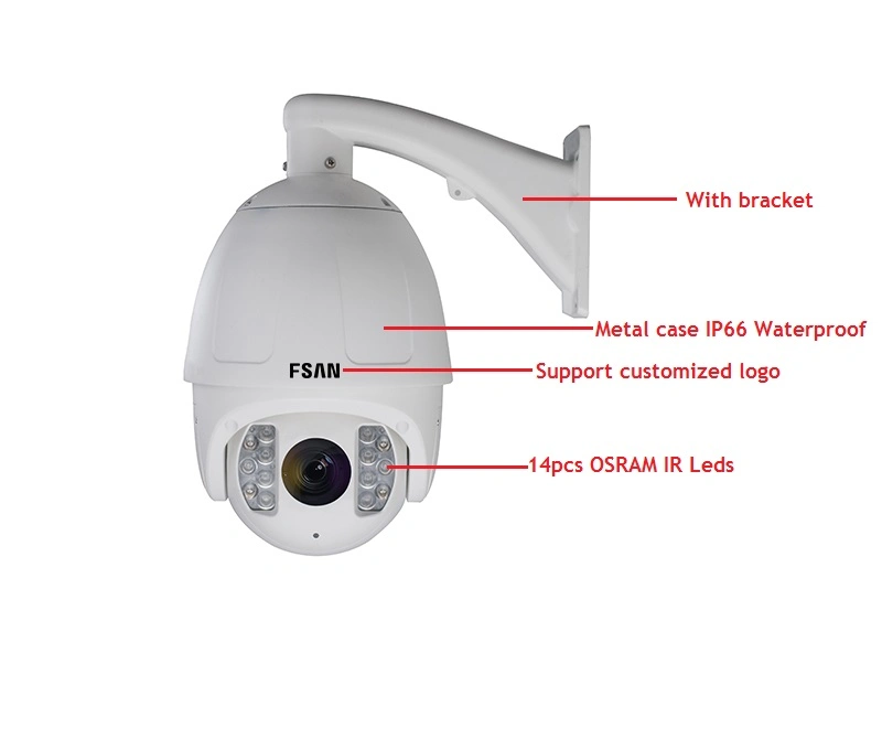 Fsan 8 Inch Mini IP Speed Dome Camera