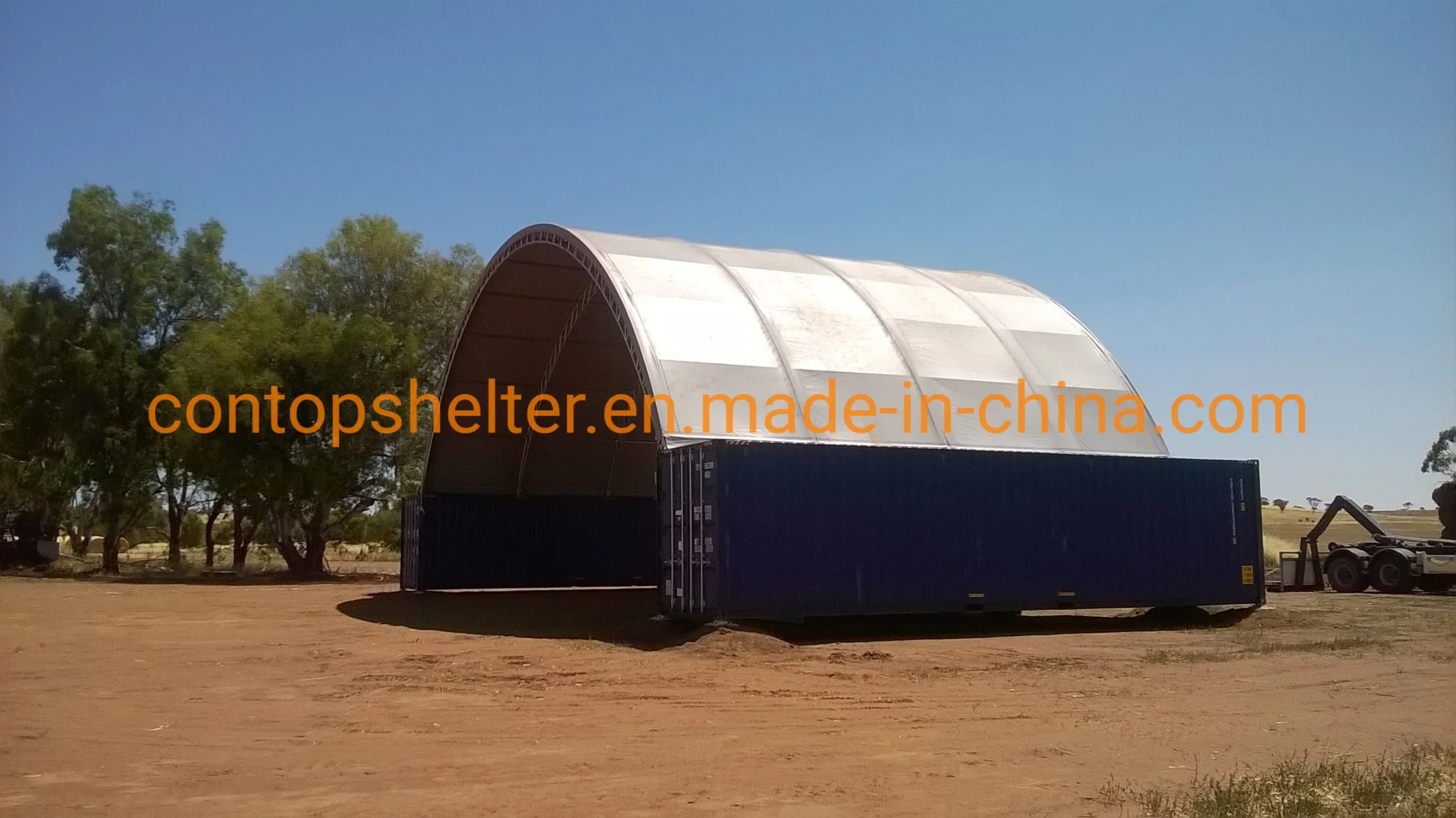 Structure Prefab House Steel House Snow PVC Hall Garage for Winter