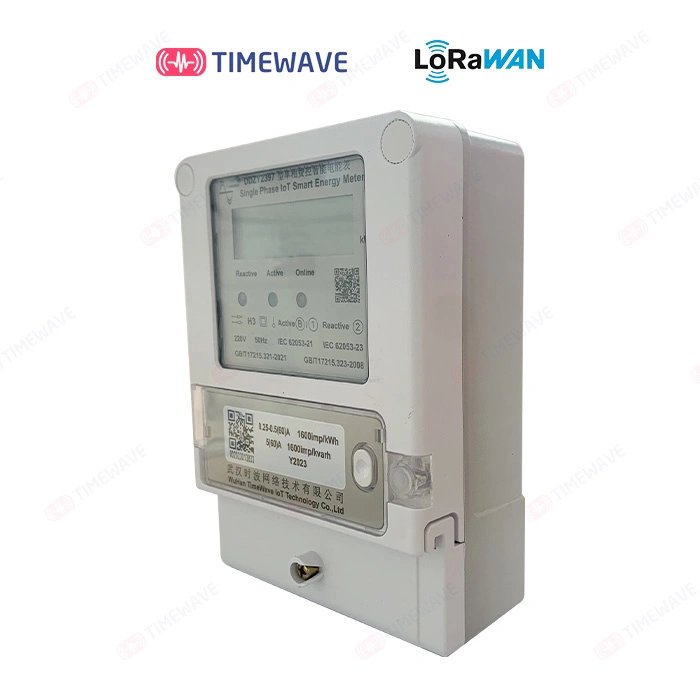 Nb-Iot Single Phase Smart Electric Energy Meter with Prepaid Remote Control and Electricity on-off Control, Time-Based Billing