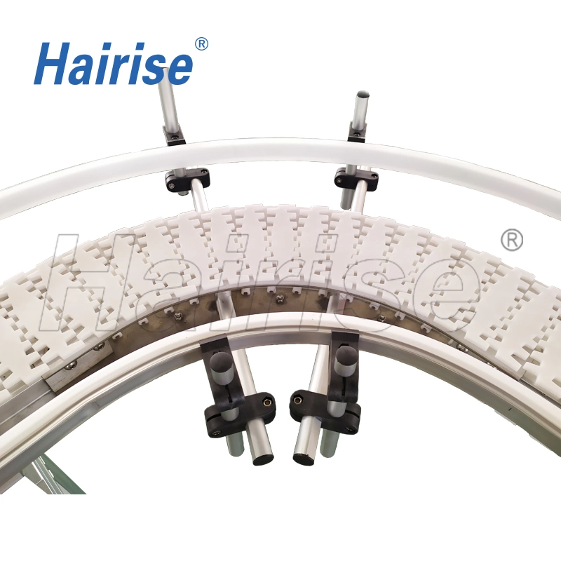 Hairise 140mm Width Flexible Chain Conveyor System with Aluminum Profile