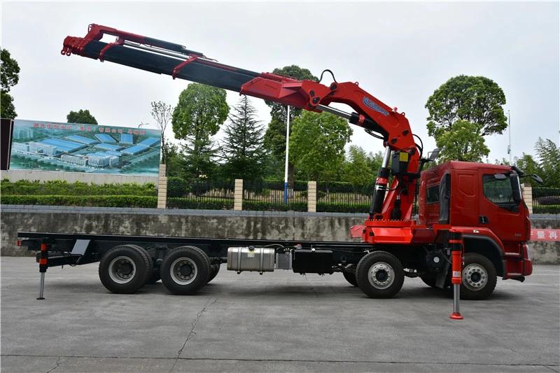 HBQZ Competitive crane price 25 ton knuckle boom marine crane for sale(SQ500ZB6)