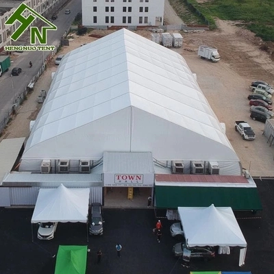 Guangdong Factory Price Transparent Wedding Event Tent Commercial Banquet Trade Show Exhibition Industrial Storage Warehouse Grocery Restaurant TFS Marquee Tent