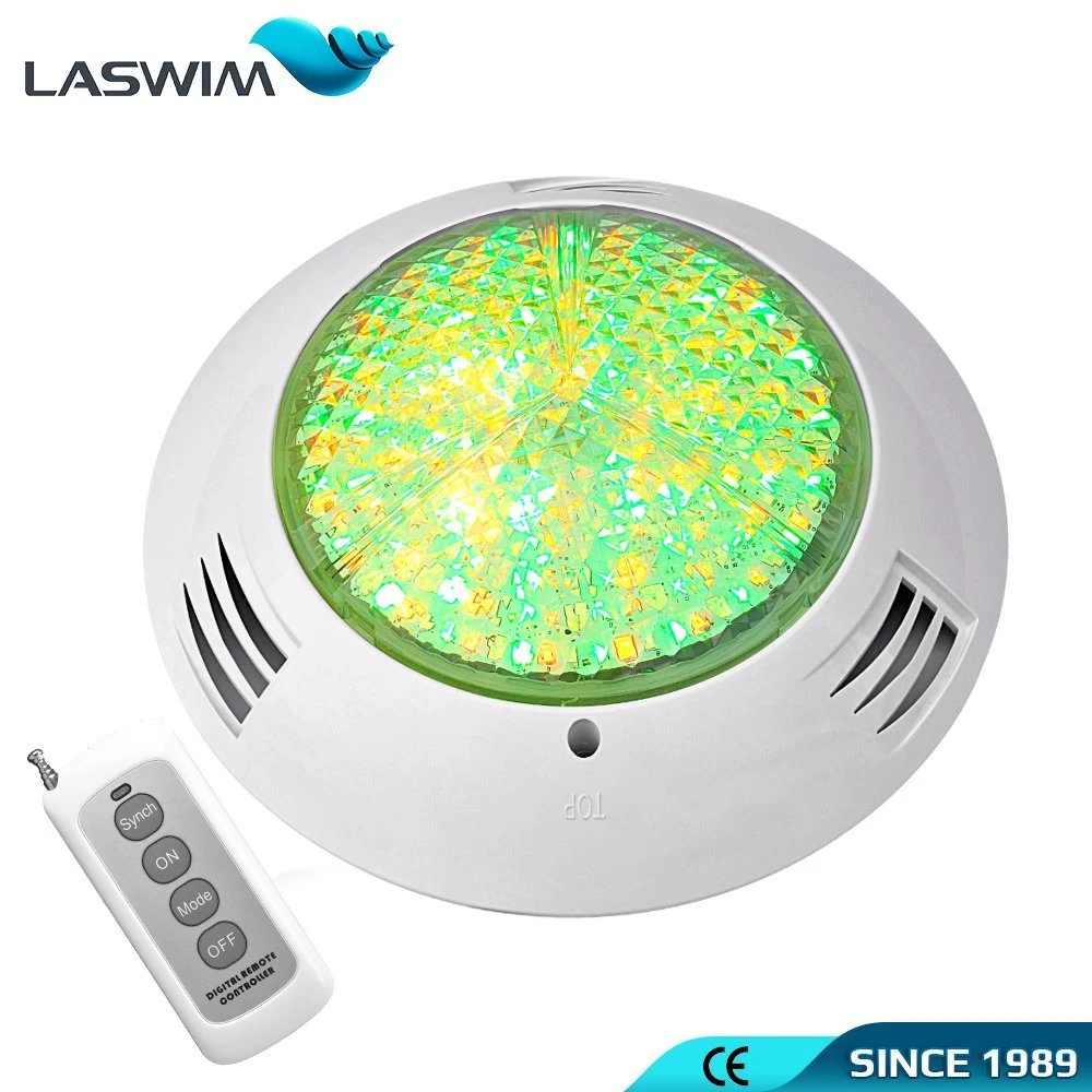 Anti-UV LED plástico exterior Piscina Luz Luz subaquática