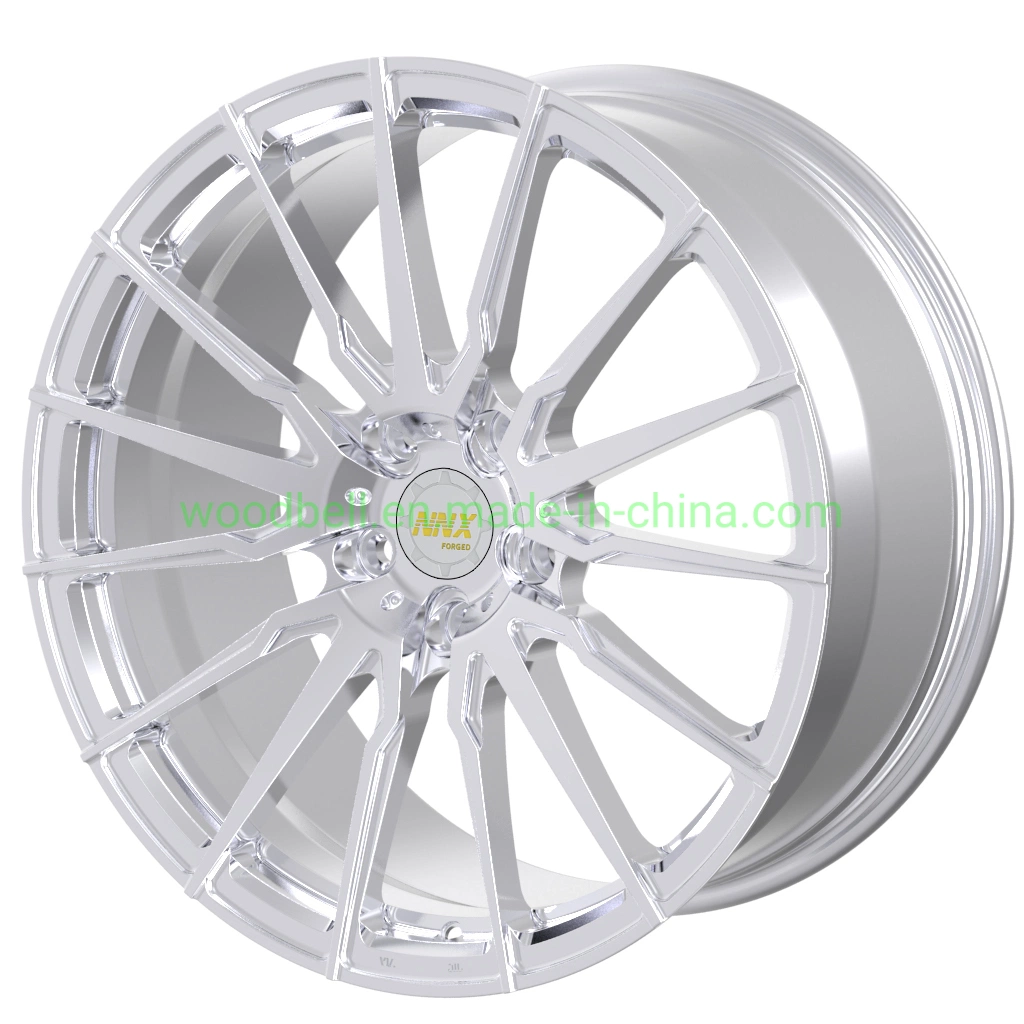 17 18 20 21 22 Inch Black Custom Full Painting Polished Brushed Brushed Chrome Forged Wheels 22inch, Aluminium Alloy Wheel Rim