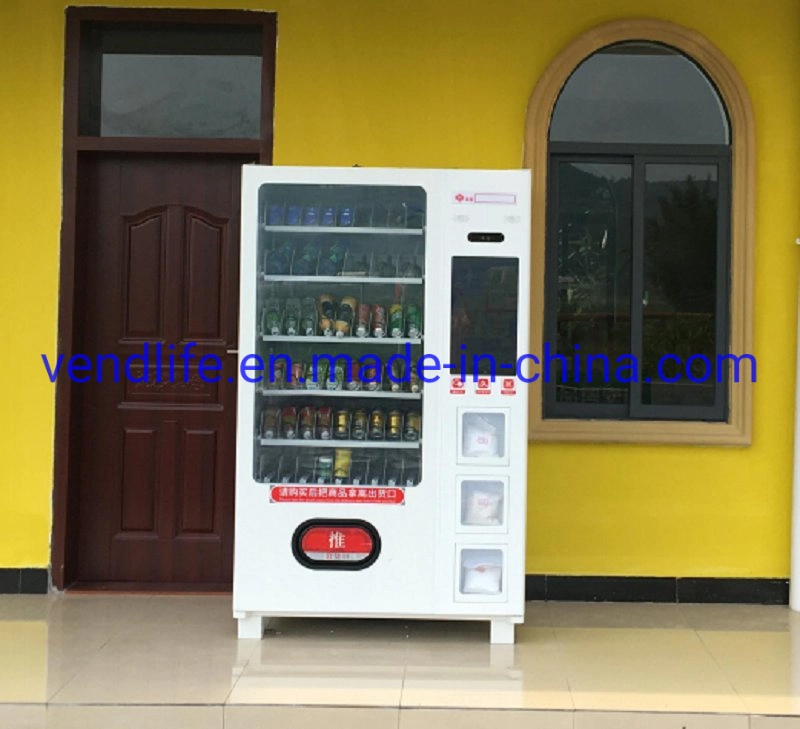 Vendlife Vending Machines with Locker Automatic Fast Food Breakfast Meal Lunch Box Hot Food Vending Machine for Office