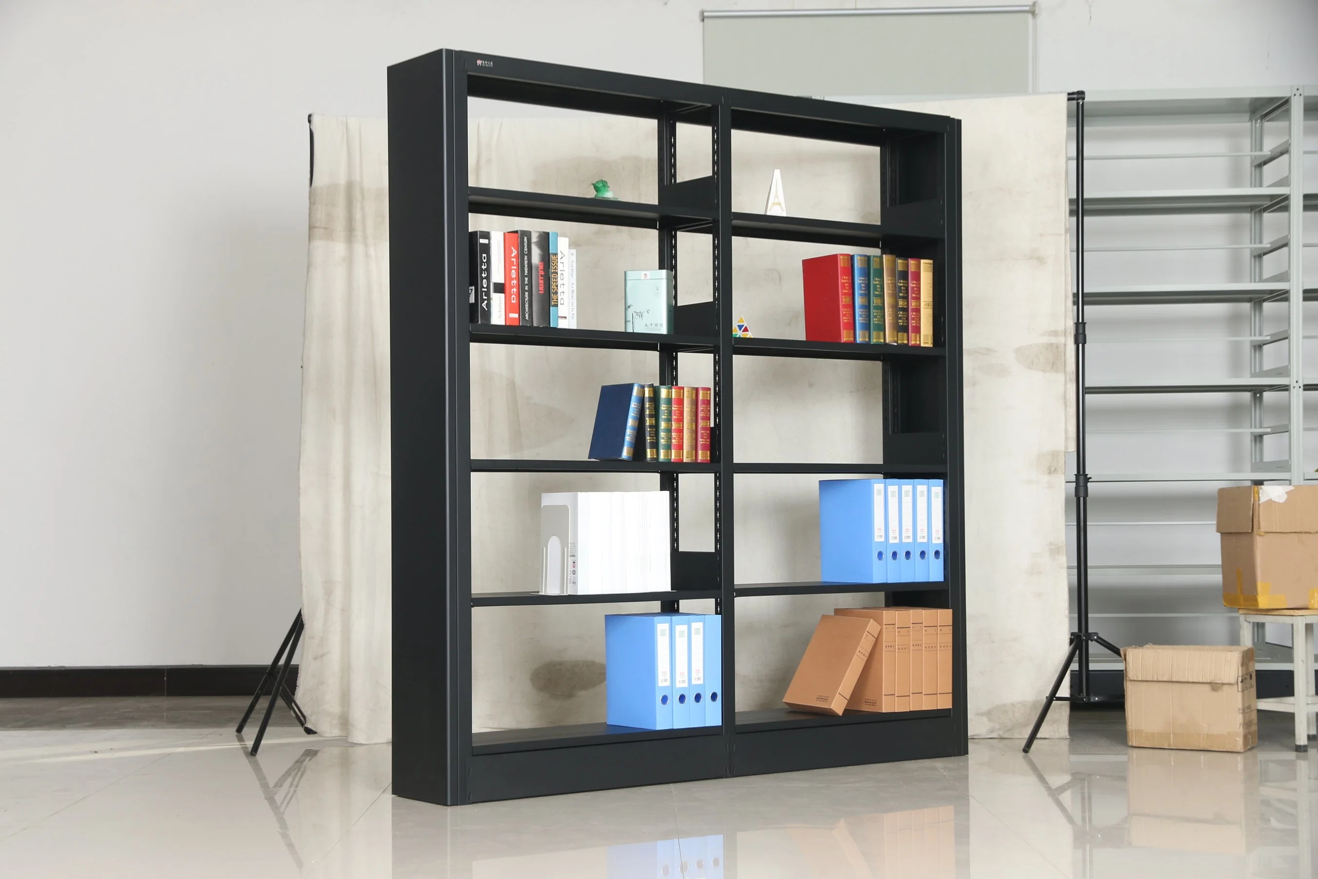 High quality/High cost performance  Modern Furniture Metal Bookcase Book Shelf