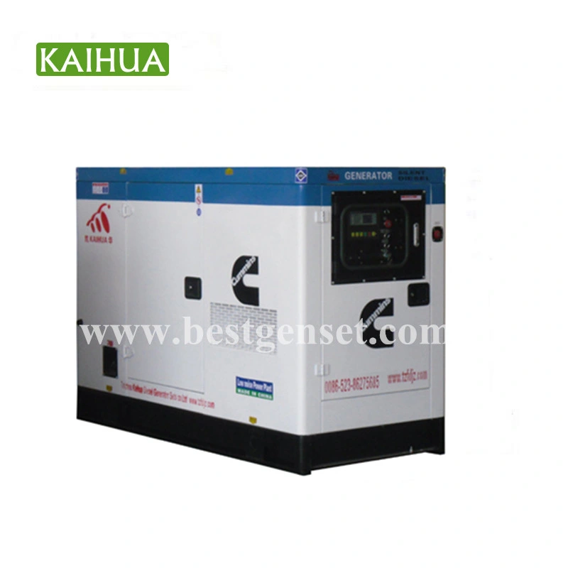 Soundproof Three Phase Cummins Diesel Genset 50Hz Electricity Generator 62.5kVA 50kw Hospital