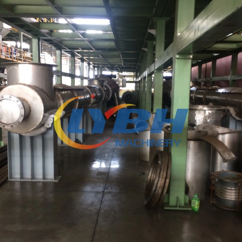 Fully Continuous Rubber Waste Tyre Plastic Recycling Carbon Black Pyrolysis Machine