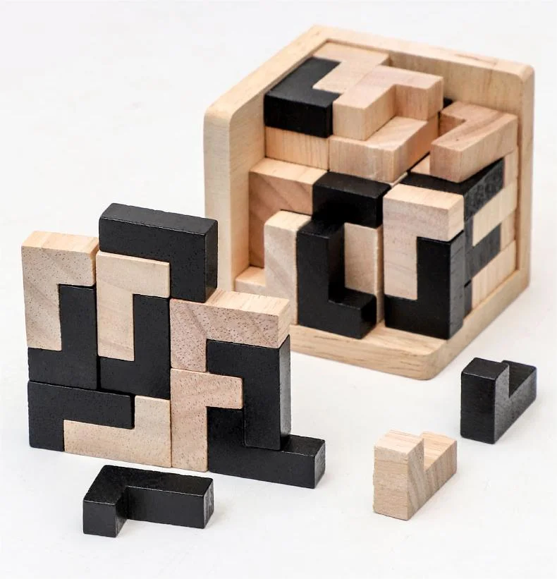 Wooden Toy Magic Cube-54PCS Kids Education