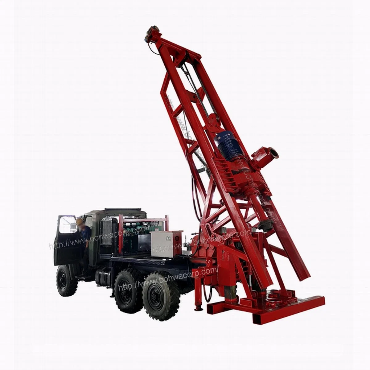 Water Well Reverse Circulation Drill Rig on Vehicle