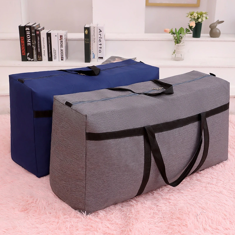 Extra Large Storage Bag Splash Proof Hand Luggage Capacity Cotton, Jumbo Oversized Laundry Bag Closet Organizer Heavy Duty Moving Bag Travel Luggage Ci13335