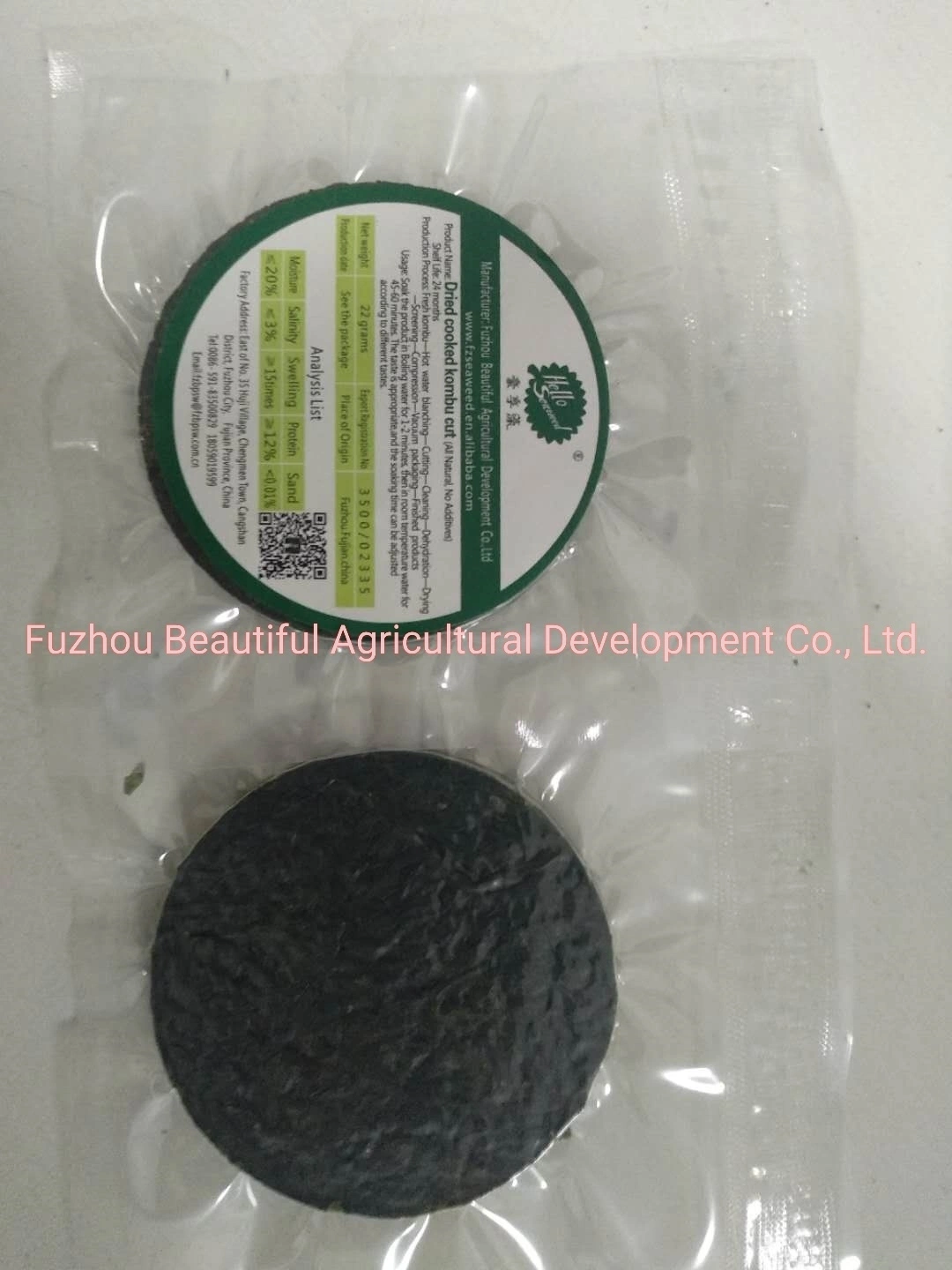 2022 New Product Dried Cooked Kelp 20g for Seaweed Salad