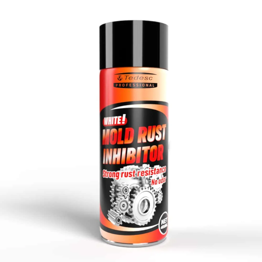 Inhibidor de óxido verde 500ml Metal Mold Rust Proof Spray 5 Lubricante de protección de año para molde de inyección y metal