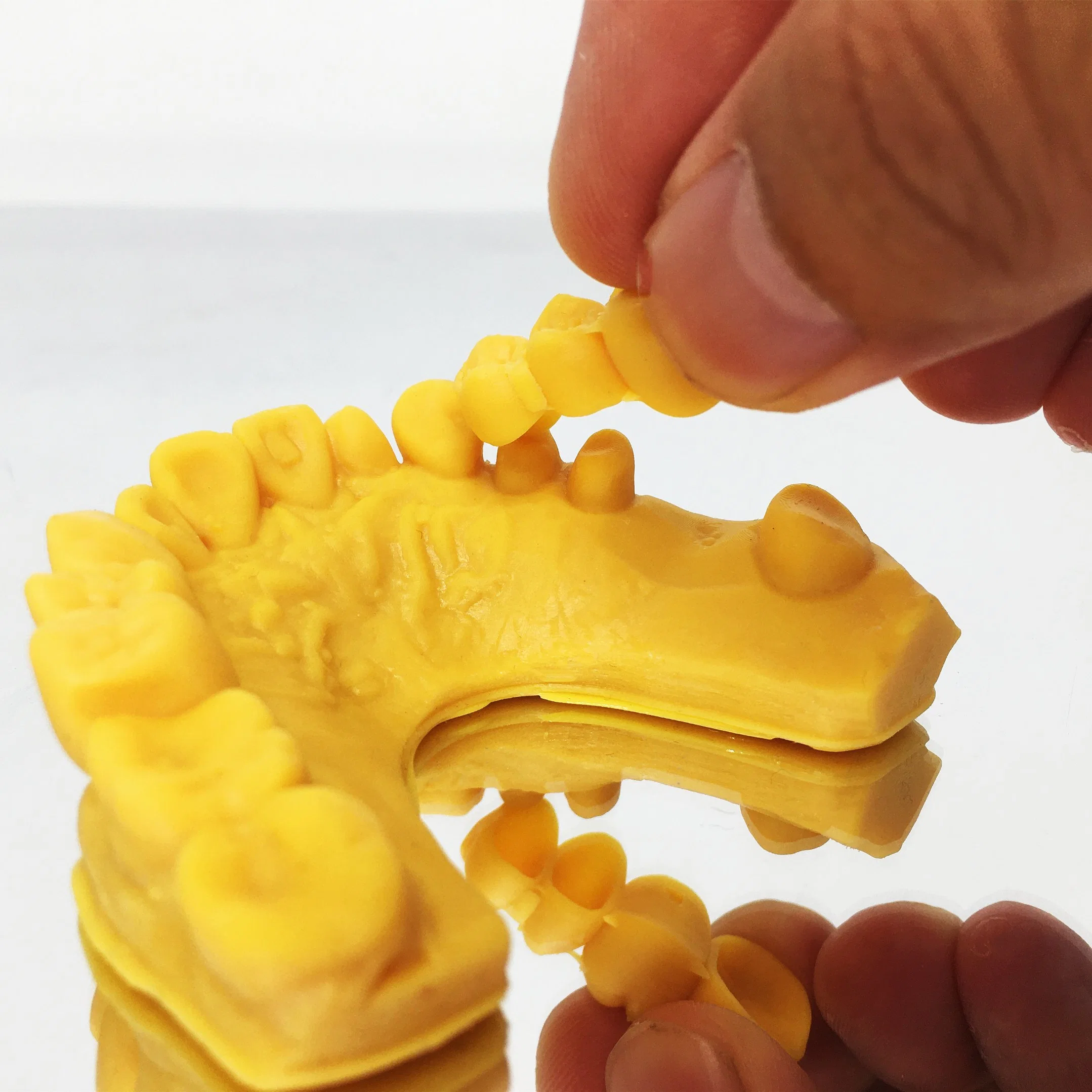 Encolhimento de alta qualidade e alta precisão Slp 3D/Impressoras LCD Easy-Print Resina dentária 184 1000gyousu 3D 405nm com resina Modelo Dentária