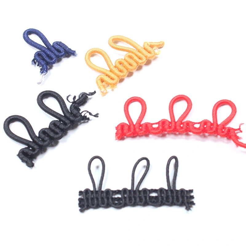 Sewing Garment Accessories Button Loop Elastic Cord for Wedding Dress