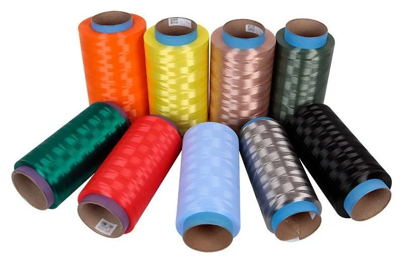 Primary Color UHMWPE Fiber for Braid Fishing Line Bulletproof Vest Parachute Rope Climbing Rope Material
