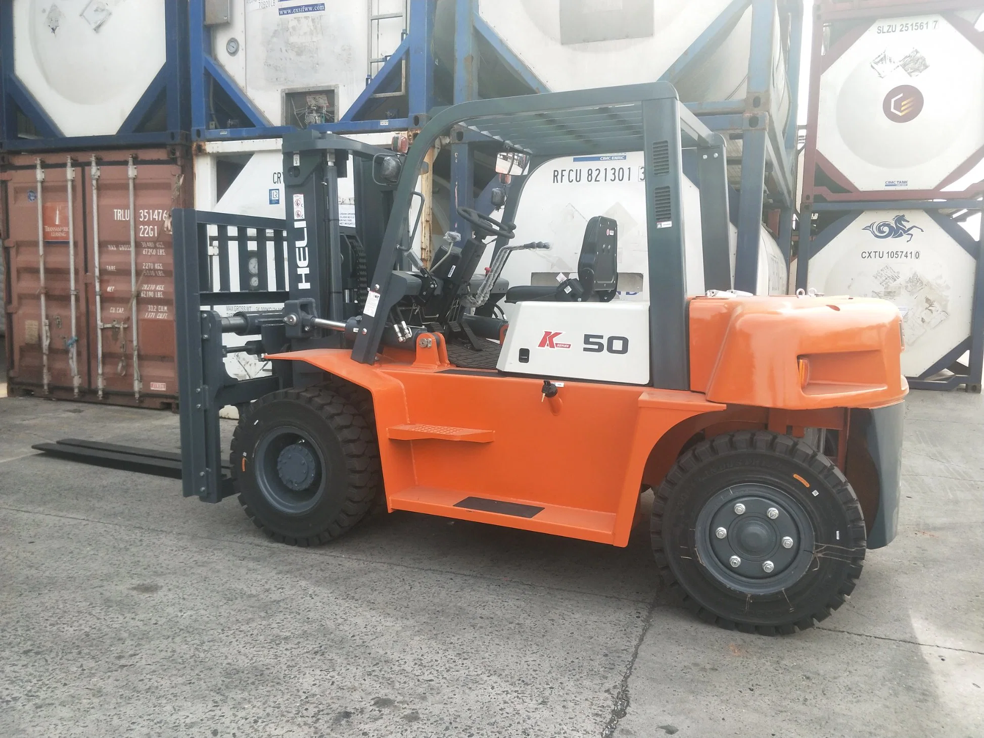 Heli Cpcd50 5 Tons Diesel Forklift Truck with Quanchai Engine Cheap Price