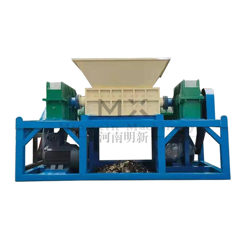 Mini Aluminium Plastic Shredder Scrap Paper Board Waste Shredder Machine Line