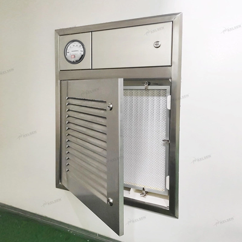 Presión negativa, la sala de aislamiento equipos de ventilación del sistema de filtración de aire