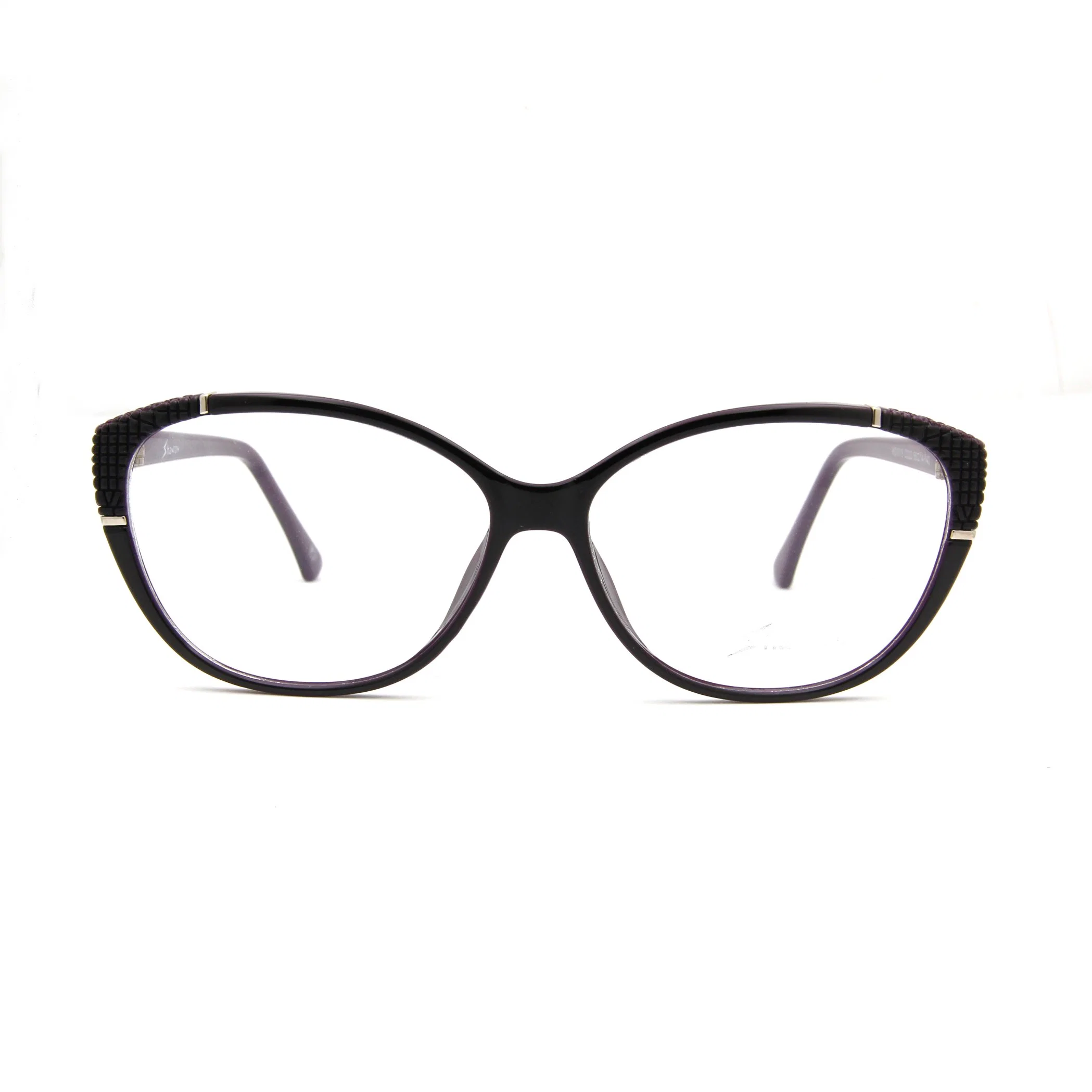 Cat Eye Shape Double Color Tr90+Cp Material Optical Eyewear, Plastic Eyeglasses Frames (RT1065)