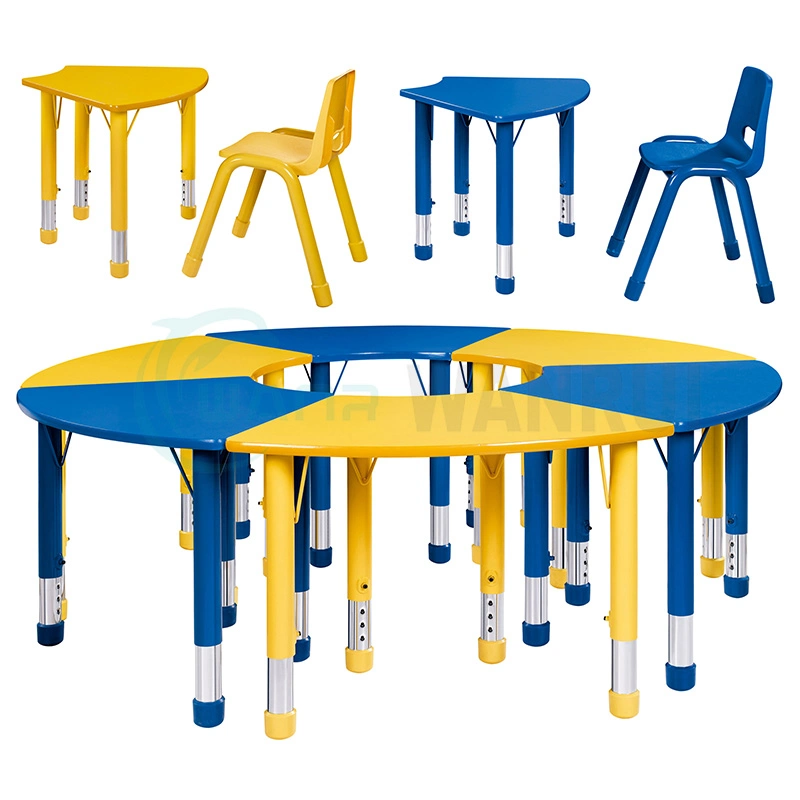 Красочный Детский детей детского сада мебель дошкольных основной таблицы регистрации