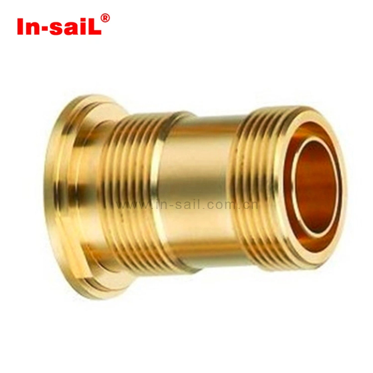 Custom Size Brass Nipple Joint Insert Pneumatic Adapter Male Swivel Hose Barb Fittings