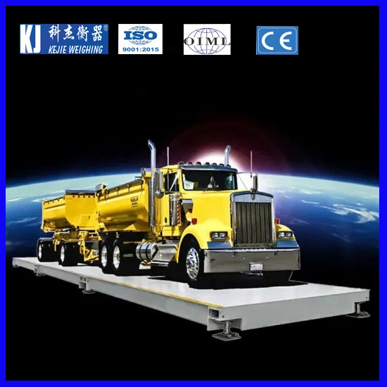 10mm Checkered Plate Steel Deck Truck Weighbridge Scale Factory with Display and Load Cell