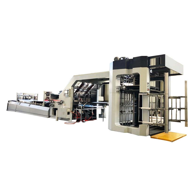 Professionally Produce Auto Laminator Paper Cardboard High Speed Flute Lamination Machine