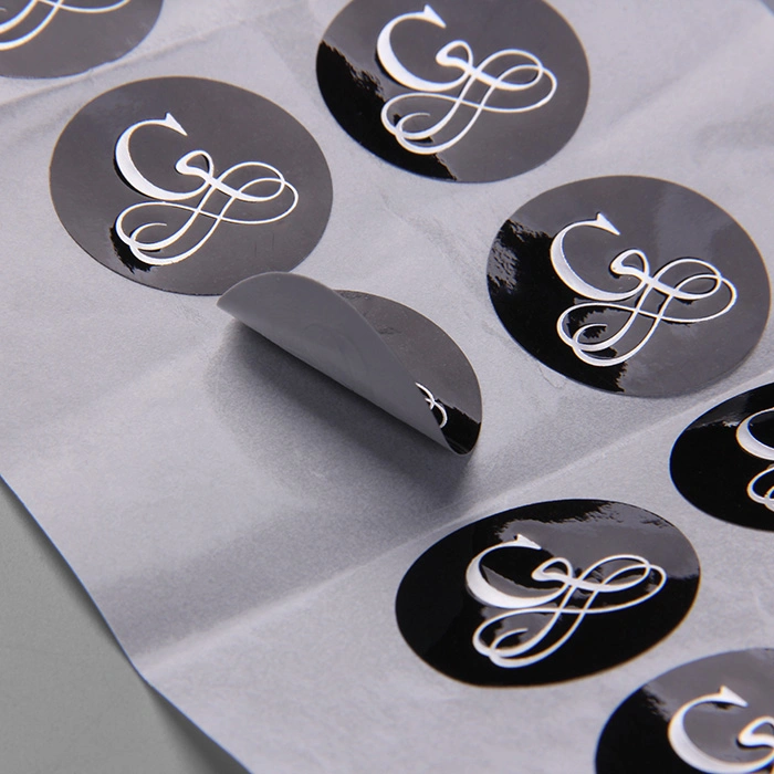 Sinicline Glossy Finished Black Adhesive Sticker Paper Wholesale/Supplier