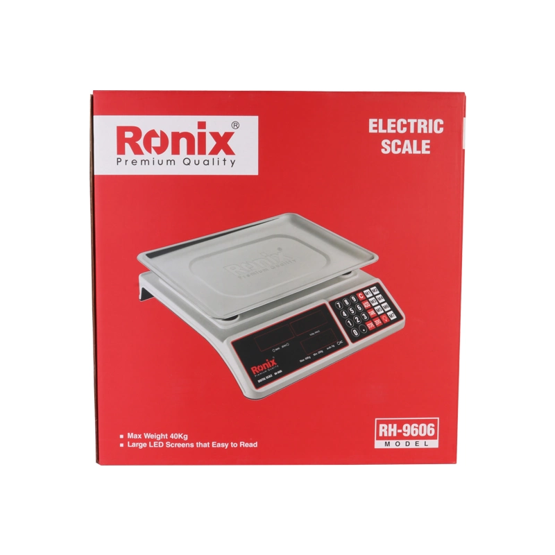 Ronix Rh-9606 balanza electrónica Comercial Peso digital digital LCD Cocina comida balanza de pesaje